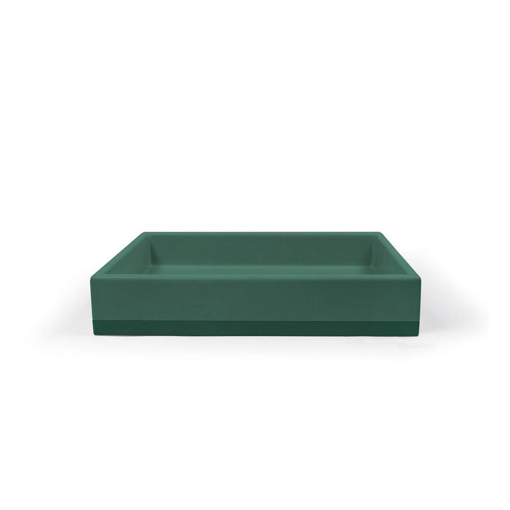 Nood Co. Box Basin Two Tone - Surface Mount (Teal)